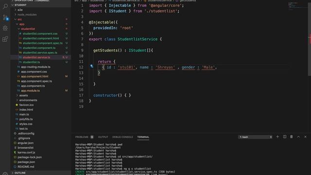 23.Angular 8 Tutorials - Angular Services Part - 1 смотреть онлайн