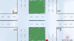 ПДД. Автошкола. Урок 15. Проезд перекрёстков.