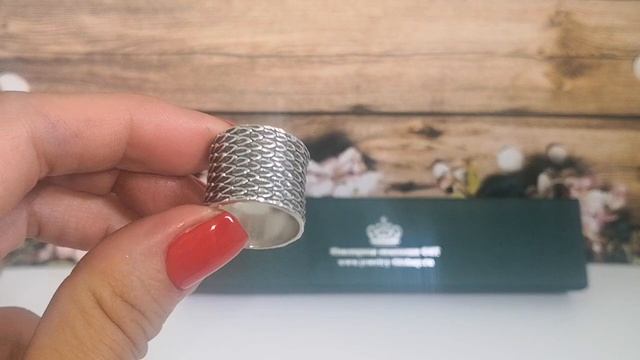 Серебряное кольцо Кобра 73451 смотреть онлайн