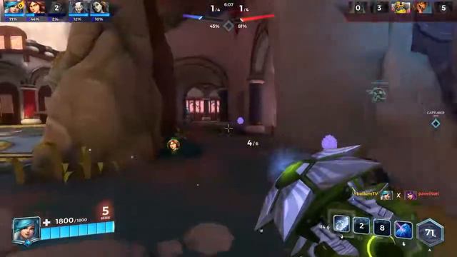 Paladins n°2 - UrbellumTV - Evie - Ranked Master смотреть онлайн