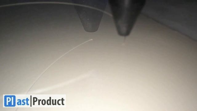 Лазерная резка пластика на станке Rabbit Flat Bed 2030 смотреть онлайн