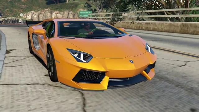 GTA 5 Lamborghini Aventador LP700-4 V1.2
