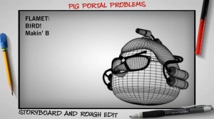 Pig Portal Problems Storyboard and 3d Wireframes