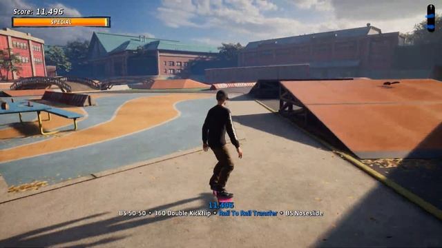 TONY HAWK'S PRO SKATER 1 + 2: School - All Gaps! смотреть онлайн