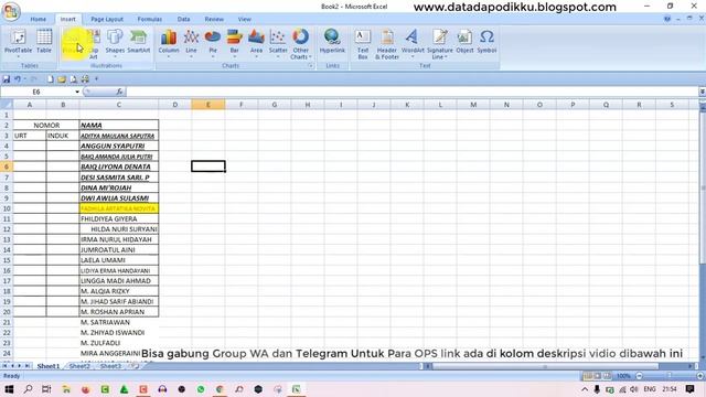 vidio tutorial belajar pengenalan dasar microsoft excel 2007 untuk pemula смотреть онлайн