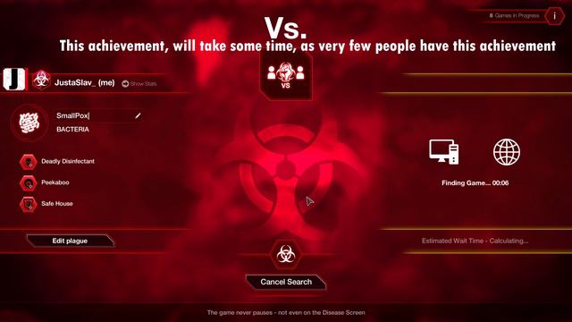 Plague Inc: Evolved- Ndemic Infection Achievement смотреть онлайн