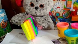 Плюшевый кот Басик. Знакомство. Видео для детей.