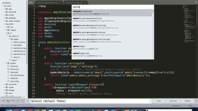 #22 Make E-com in Laravel 7 | Categories in Admin Panel (IV) | Add Category | Laravel Validations смотреть онлайн