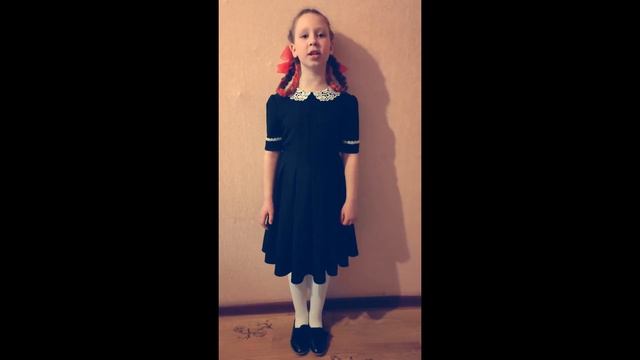 Баллада о матери. Мигунова Варвара, 1б класс. смотреть онлайн
