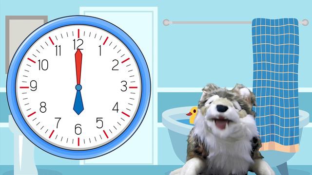 What is the time Mr. Wolf? - Learn to tell time and about time management! смотреть онлайн