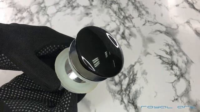 Донный клапан без перелива Royal Art AR-045B смотреть онлайн