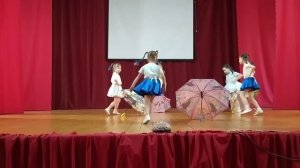 Танец «Дождик пошел» 5-6 лет, исп. гр. «Бусинки»