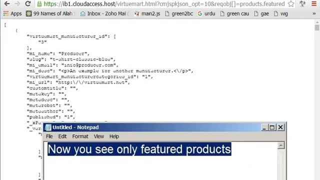 Headless joomla & Virtuemart - Get JSON смотреть онлайн
