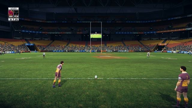 Rugby League Live 3 PC Gameplay 60FPS Beta - 2nd half смотреть онлайн