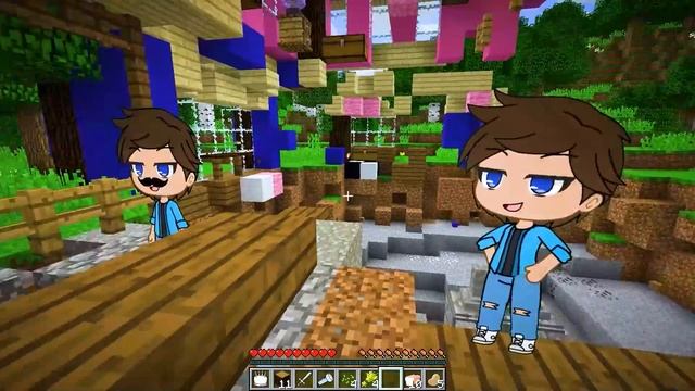 Adopted By GACHA STORIES In Minecraft! смотреть онлайн