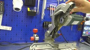 Замена диска на торцовке Metabo