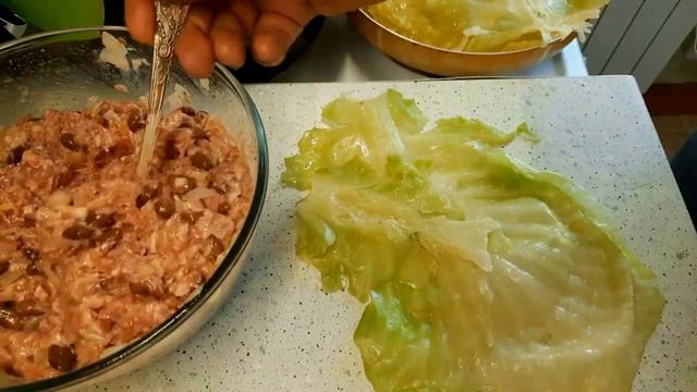 Голубцы с фасолью смотреть онлайн