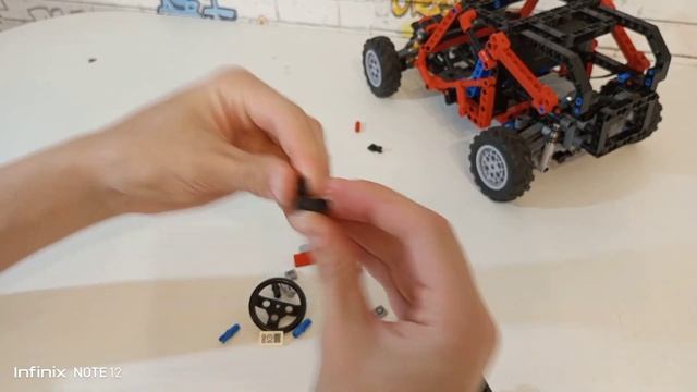 багги из лего техник / салон/ #lego #legotechnic #garage #багги