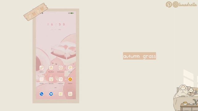 +10 aesthetic free autumn themes - Xiaomi Themes смотреть онлайн