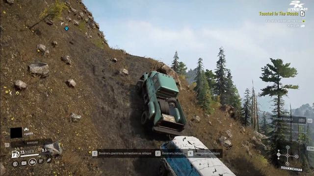 SnowRunner - Карта "Wilderness Escape". Автор: mikez1701e смотреть онлайн