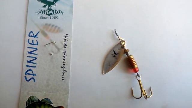 Mikado willow. Уловистая Бюджетная вертушка.Блесна на щуку смотреть онлайн