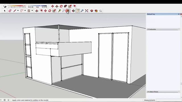 SketchUp Creating Modern House l How To Make House In Sketch up смотреть онлайн