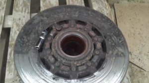 замена тормозных дисков ось саф