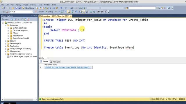 DDL Triggers in SQL Server Tamil смотреть онлайн