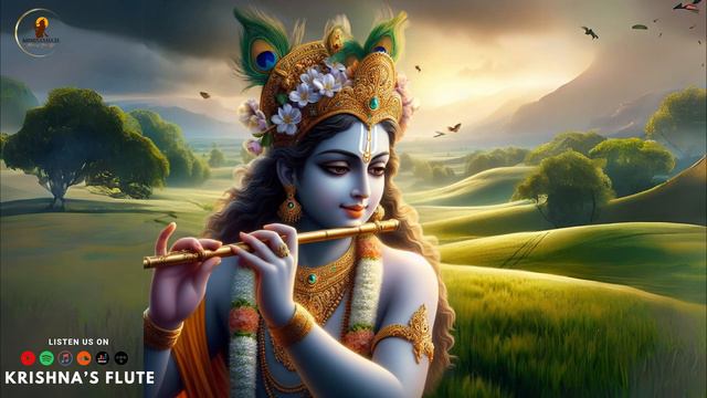Krishna's Flute|| Melodies Of Devotion, Meditation Music , Study, Relaxing Music, 24/5