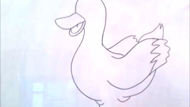 Как нарисовать утку