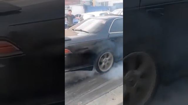 mark 2 Самурай , burnout Toyota mark 2 jzx 90 tourer v смотреть онлайн