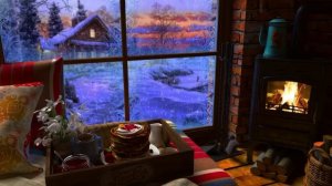 Зимушка_ЗИМА / Снег за ОКНОМ / Тихая и СПОКОЙНАЯ музыка / ПРАЗДНИЧНАЯ мелодия...