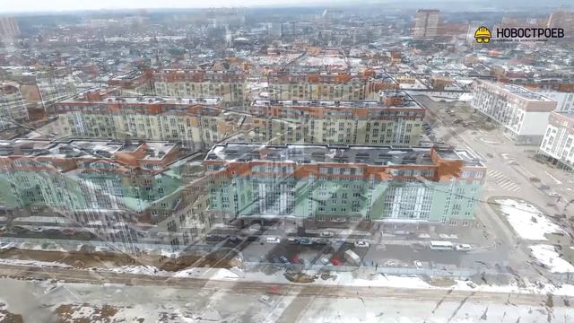 Аэросъемка ЖК "Красногорский", 11.03.2017 смотреть онлайн