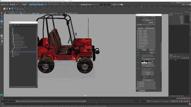 EASILY Rig a Car in Maya - with Advanced Skeleton Vehicle Rigging смотреть онлайн