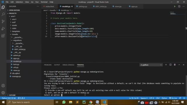19.Migrations in Django | English tutorial смотреть онлайн