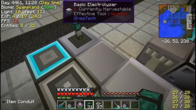 LP.Minecraft - GregTech 5.09 - 27 - Глобальная переработка и халявный ОСМИЙ! смотреть онлайн