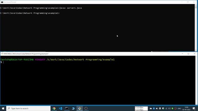 Socket Programming Demonstration in Java смотреть онлайн