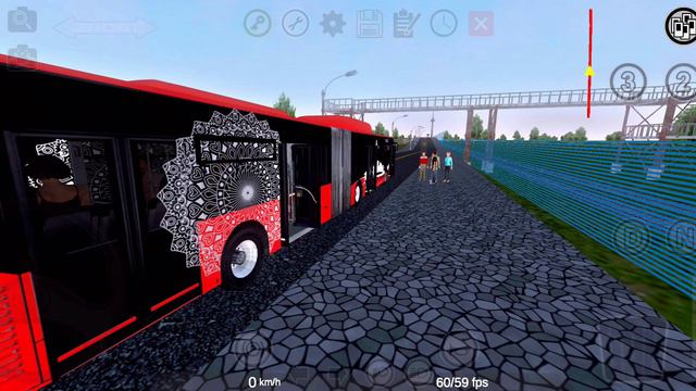 Proton Bus Simulator - Mercedes-Benz Citaro Mod | Android Gameplay смотреть онлайн