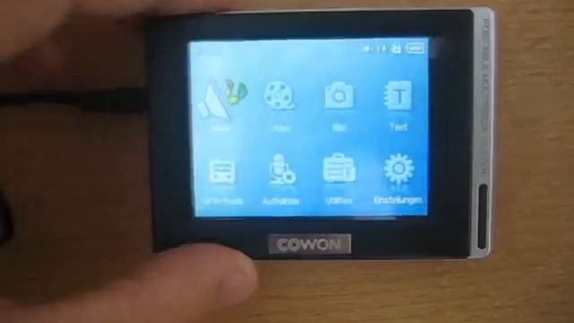 Cowon iAudio D2 (ohne DAB) - das Gerät an sich смотреть онлайн