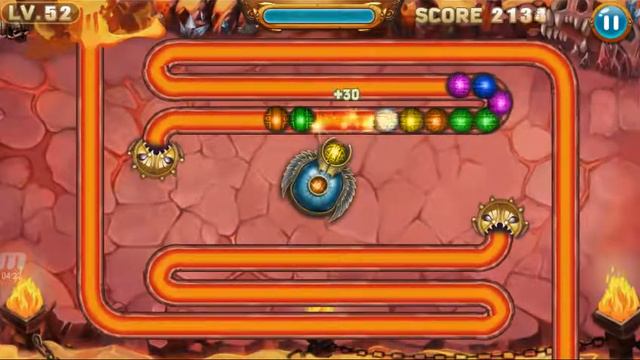 Zuma Game' Marble Legend ' Level 51,52,53,54 смотреть онлайн