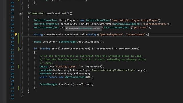 How to Open Unity Scenes When Clicking on FCM Notifications - Firebase Cloud Messaging Tutorial смотреть онлайн