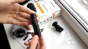 ? Направленный микрофон ПУШКА Mamen Mic-o6. Тест/проверка звука 360°. Недорогой однонаправленный.