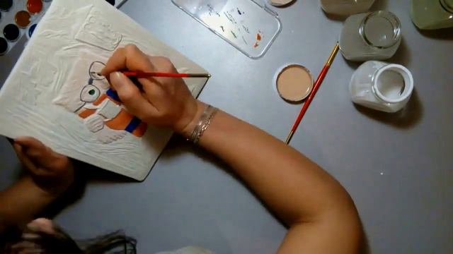 Объемная раскраска - Сова. смотреть онлайн
