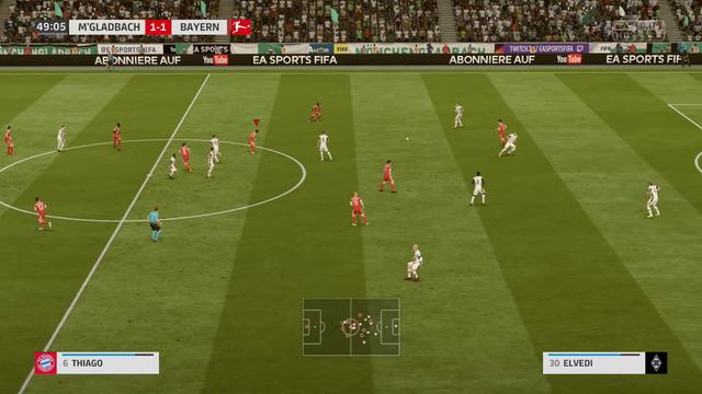 FIFA 18 - Borussia Mönchengladbach vs. FC Bayern München @ Borussia-Park смотреть онлайн