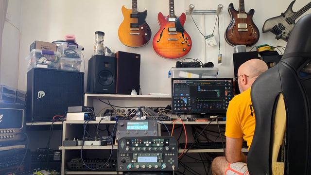 Capturing with ToneX, Quad Cortex, Kemper at the same time (almost !) смотреть онлайн