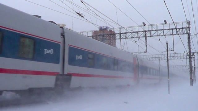 ЭП20-009 с поездом "Стриж-Тальго" №710 "Москва – Нижний Новгород" смотреть онлайн