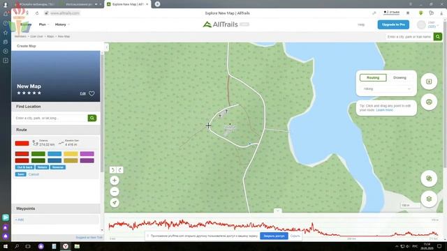 Использование ресурса alltrails.com смотреть онлайн