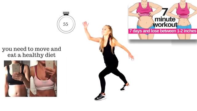 7 DAY CHALLENGE 7 MINUTE WORKOUT TO LOSE BELLY FAT - HOME WORKOUT TO LOSE INCHES Lucy Wyndham-Rea смотреть онлайн