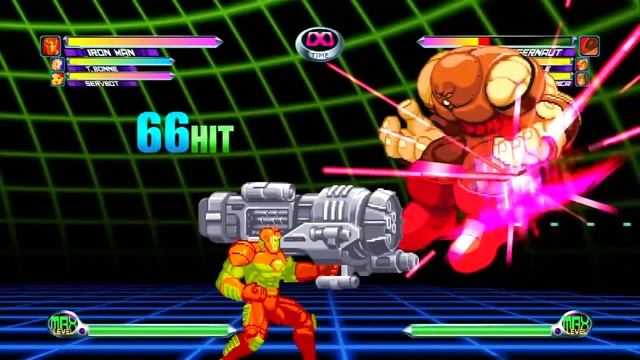 Marvel VS Capcom 2 - Servbot Combo Video смотреть онлайн