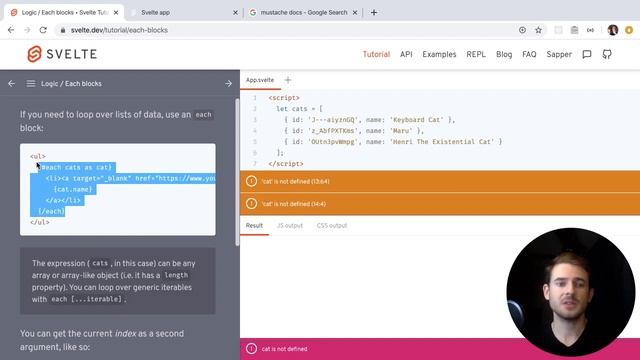 Learning Svelte for the first time live code смотреть онлайн